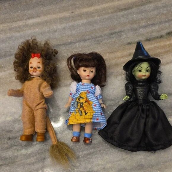 Set of Three Wizard of Oz Dolls - Picture 2 of 4